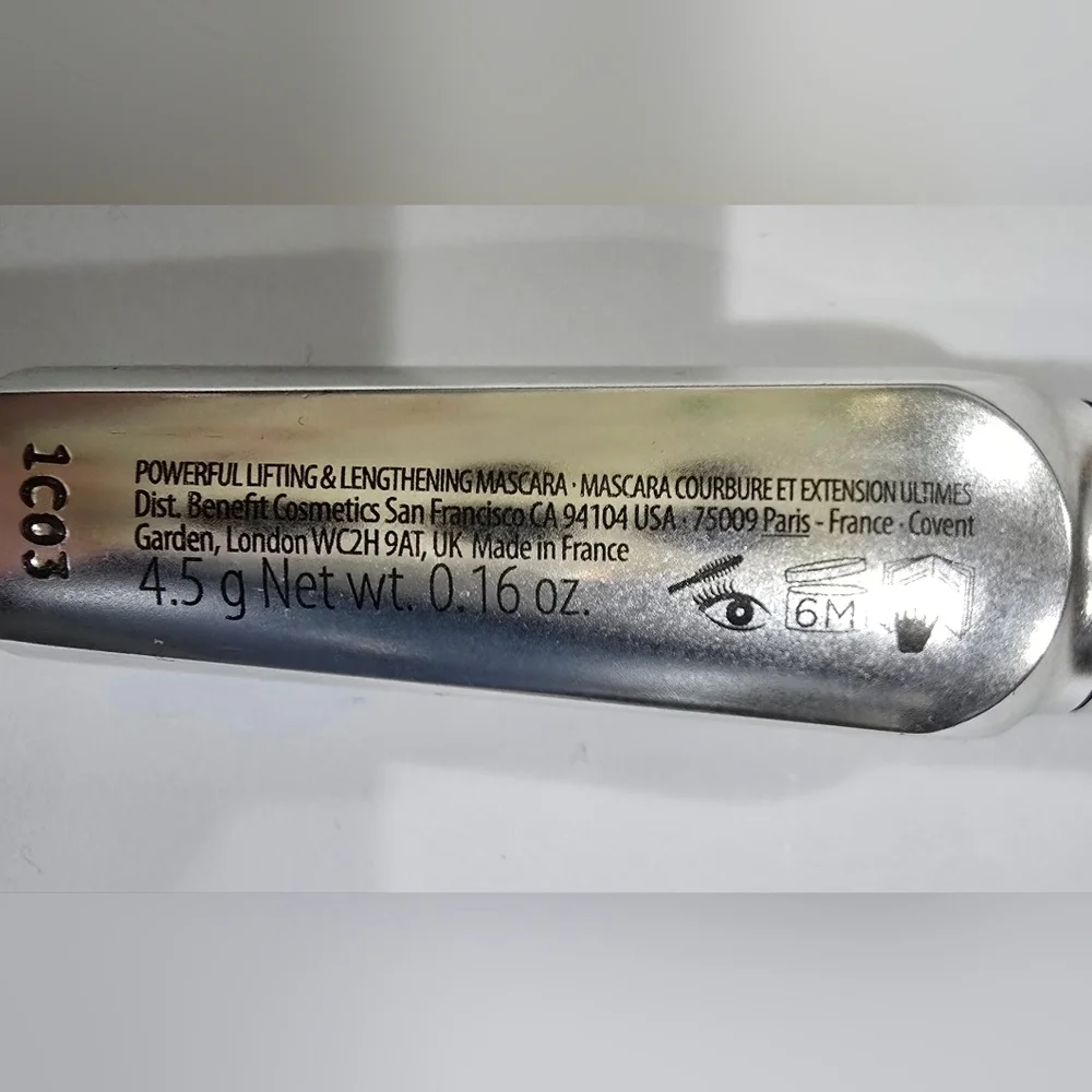 Benefit They're Real! Magnet Travel Size Mini Mascara Black NWOB .16 FL Oz